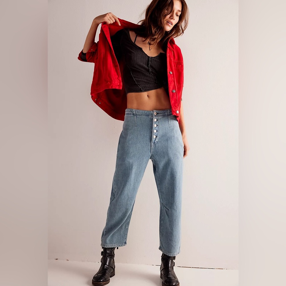 Osaka midrise We The Free Barrel Jeans -Size 26